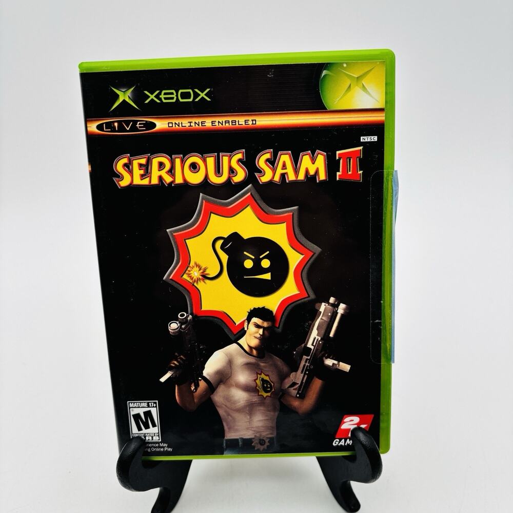 Serious Sam II (Microsoft Xbox, 2005) Complete CIB Tested Works Ex Condition